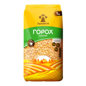 Горох шліфований колотий Зерновита, 1 кг