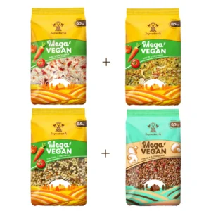 Набір продуктів Зерновита Mega VEGAN, 4*0,5 кг