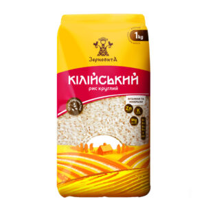 Рис круглий шліфований Кілійський Зерновита, 1 кг