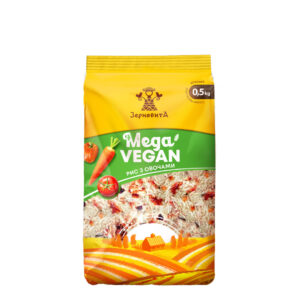 Рис з овочами Зерновита MEGA Vegan, 0,5 кг