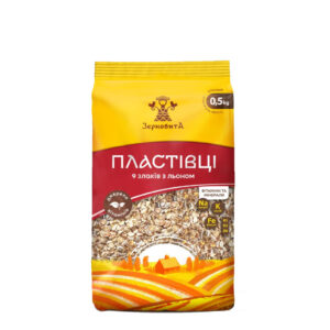 Суміш пластівців 9 злаків Зерновита, 0,5 кг